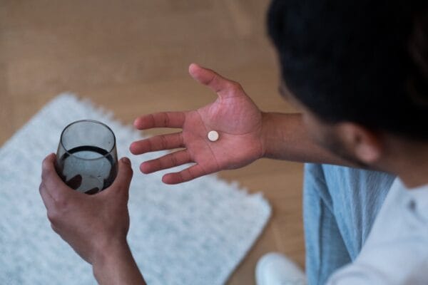 Man taking ED medication — sildenafil tadalafil vardenafil comparison guide