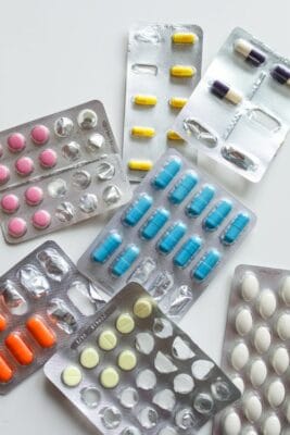Various oral medication blister packs — Januvia (sitagliptin) vs Metformin comparison