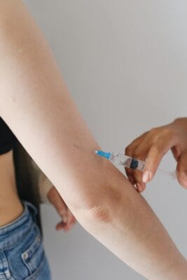Medical syringe and vial for testosterone replacement therapy