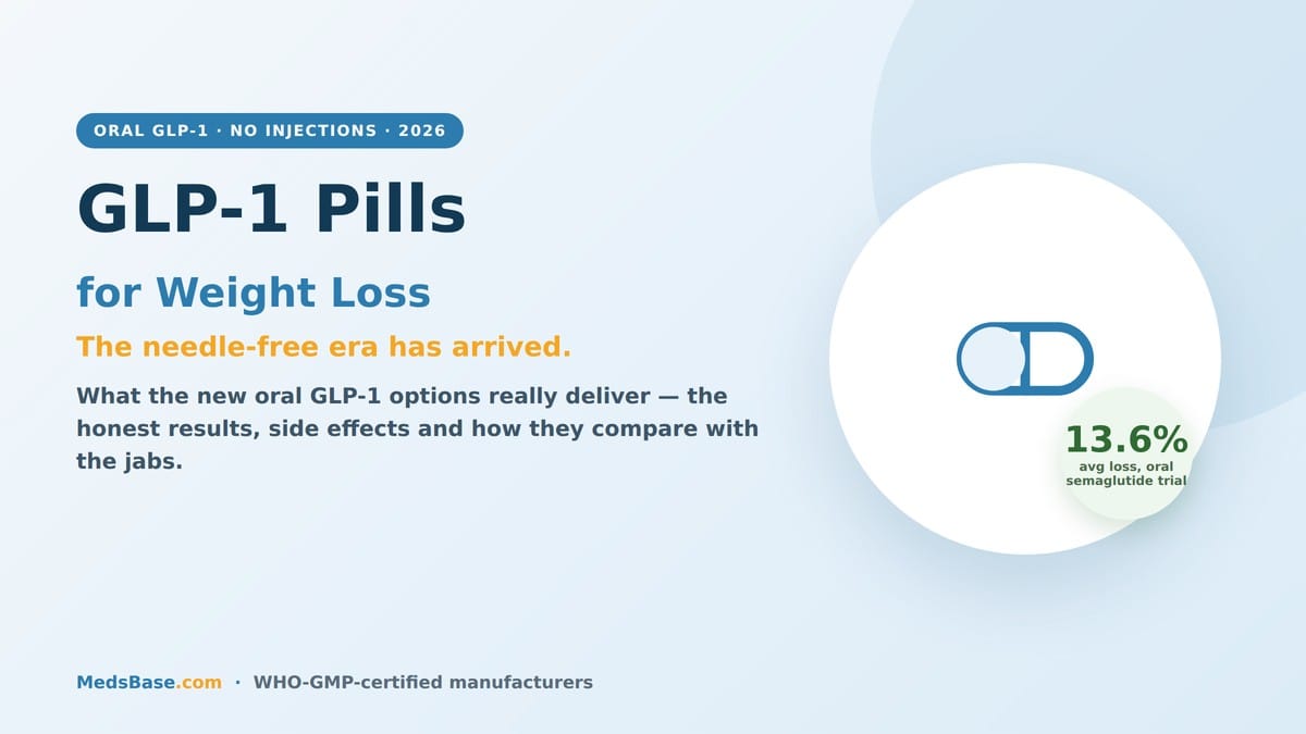 GLP-1 pills for weight loss oral medication options