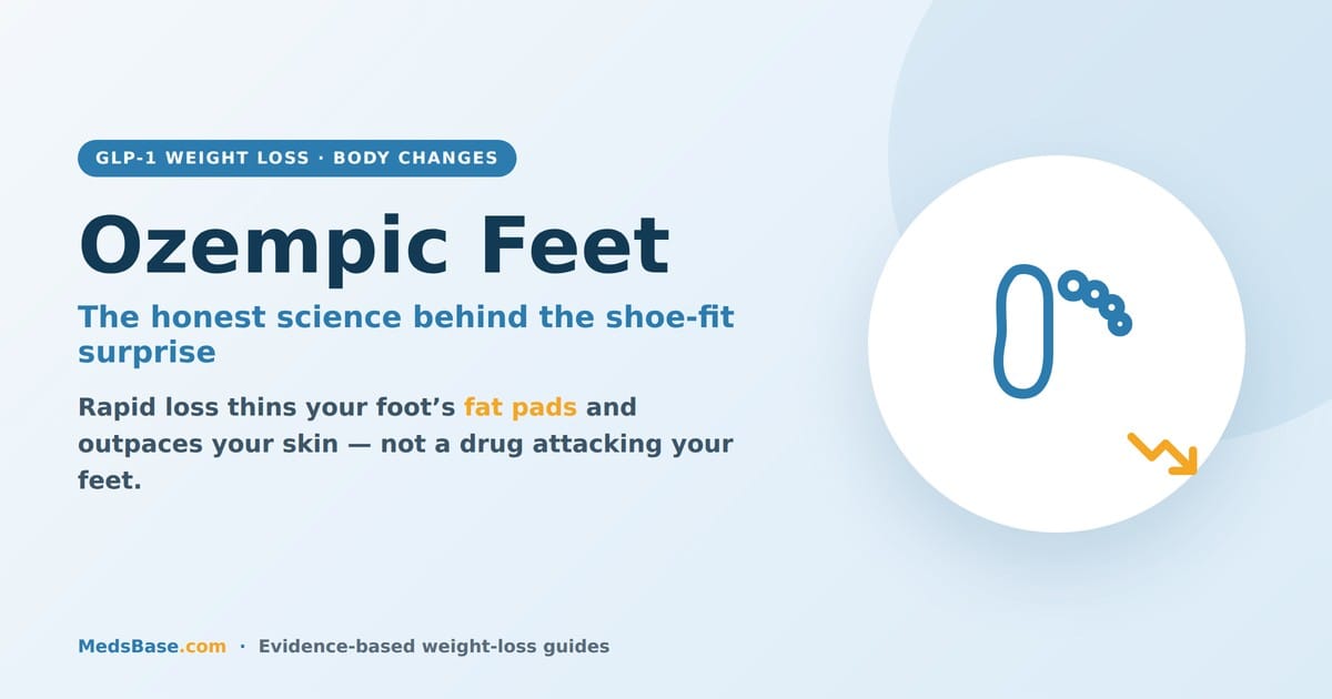 Ozempic feet: trainers that now slip at the heel after GLP-1 weight loss