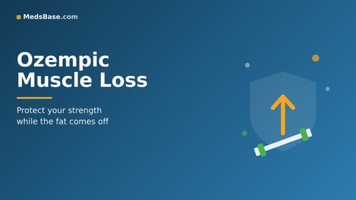 Ozempic muscle loss explained: an older adult protecting strength with resistance training and protein