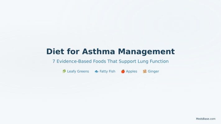 diet for asthma management foods that improve lung function