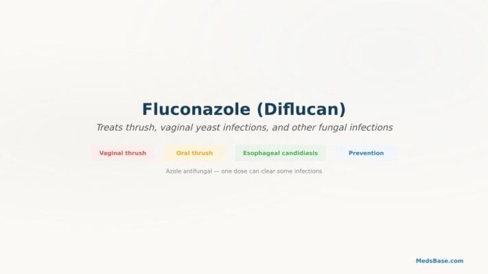 fluconazole antifungal thrush yeast infection treatment