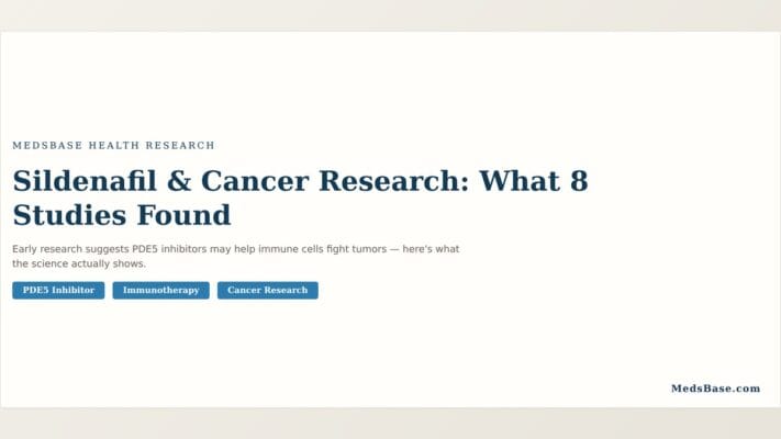 Sildenafil cancer research PDE5 inhibitor anti-tumor mechanism