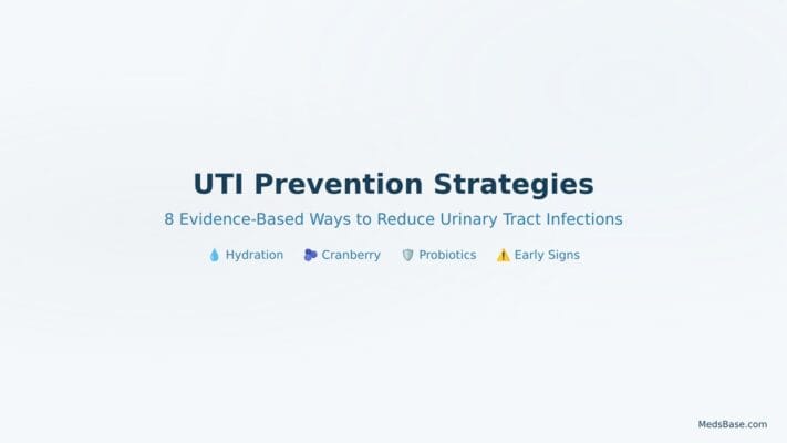 UTI prevention strategies evidence based guide