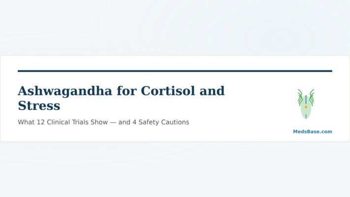 ashwagandha cortisol stress reduction evidence review