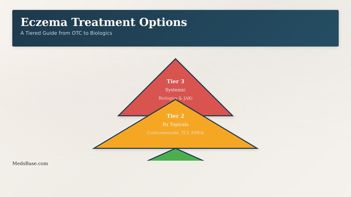 Eczema treatment options tiered guide from OTC to biologics
