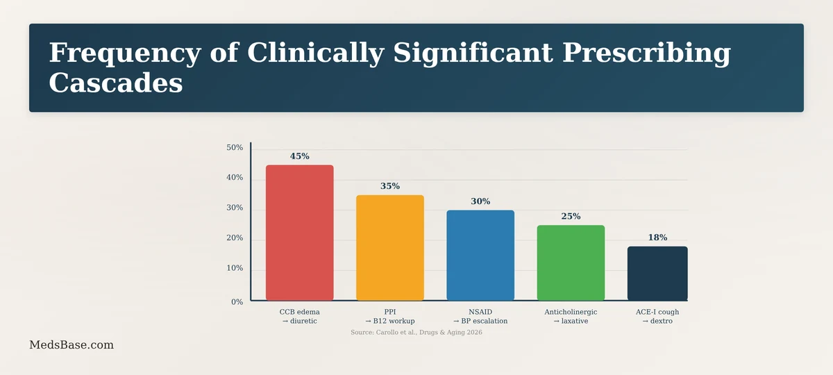Research data chart frequency of prescribing cascades in older adults