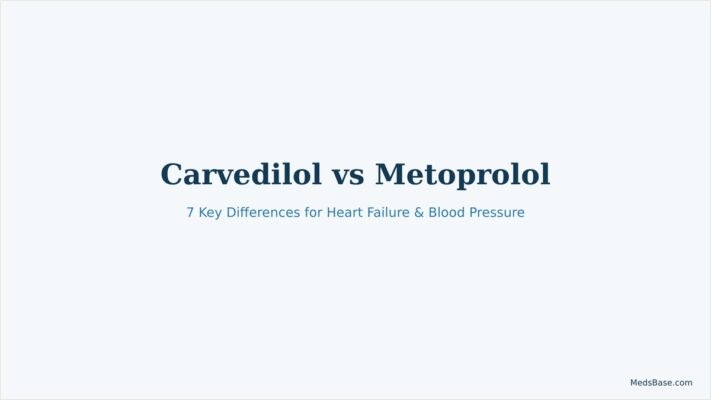 carvedilol vs metoprolol research overview
