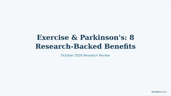 exercise Parkinsons disease progression research overview