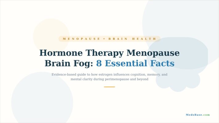 Hormone therapy menopause brain fog — how estrogen supports memory, focus and mood
