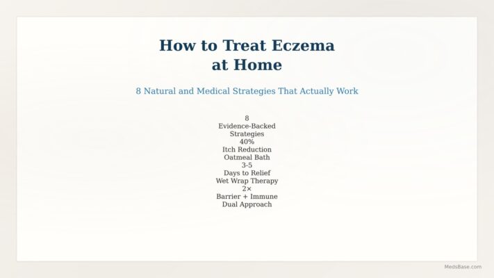 how to treat eczema at home with natural remedies and medical moisturizers