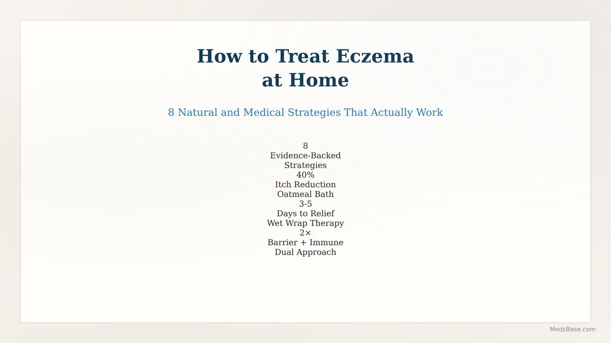 how to treat eczema at home with natural remedies and medical moisturizers