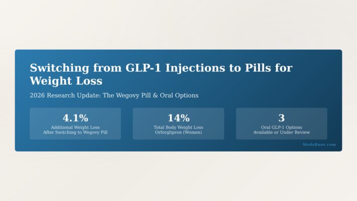switching from GLP-1 injections to pills for weight loss comparison guide 2026