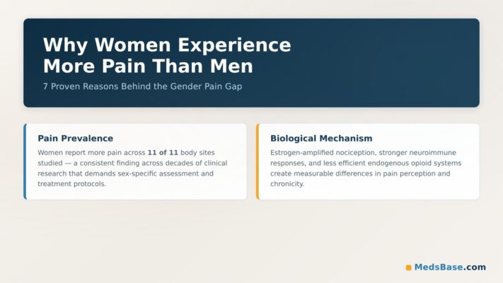 Why women experience more pain than men — 7 proven reasons behind the gender pain gap